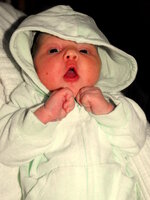 Moja malutka przepiekna chrzesniaczka urodzila sie wczoraj 09.01.2009