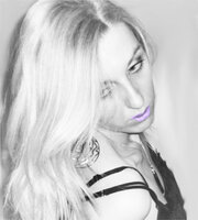black and white