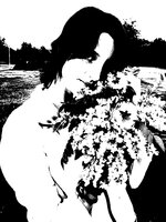 Black White