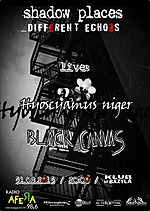 Shadow Places Party - Koncert: Hyoscyamus Niger / Black Canvas 