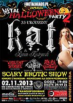 Metal Halloween Party 2 + 33.Urodziny zespołu KAT & Roman Kostrzewski