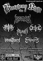 Blasphemy Night I (North / Amarok / Decline / Deadthorn / Manslaughter / Aryman)