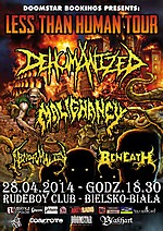 Dehumanized / Malignancy / Beneath / Abnormality