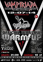 Vampiriadavol182OfficialCastlePartyWarm-UpWarszawa