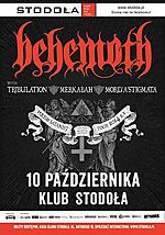 Polish Satanist Tour 2014: Behemoth / Tribulation / Merkabah / Mord'a'Stigmata