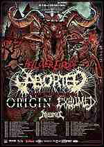 Aborted / Exhumed / Origin / Miasmal