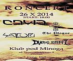 Koncert Envia, The Plague, Satori, Dying Spirit