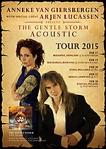 TheGentleStormAcousticTour2015AnnekevanGiersbergenArjenLucassenPozna