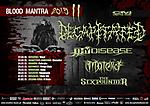 BloodMantraTour2015czIIDecapitatedThyDiseaseMateriaTheSixpounderRzeszw