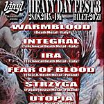 Warmblood / Ira / Integral / Fear Of Blood / Strzyga / Utopia / Pandrador