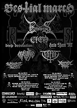 Bestial March (Taran / Cień / Hate Them All / Rotten Age)