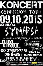 Koncert i Premiera Płyty Synapsy / Aim Limit / The Burning Hands