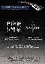 KoncertElectroFearBlackVelvetAfterPartyPozna