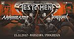 TestamentAnnihilatorDeathAngelWarszawa