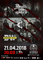KoncertDeathhasSpokenDolinaCieniDistinctWayKrakw