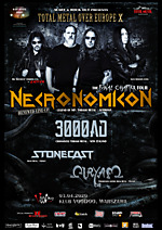 Necronomicon (GER) + Ciryam [PL] , 3000ad [NZL], Stonecast [FR]