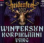 Heidenfest 2012, folk metal, folk rock, Wintersun, pagan metal, Korpiklaani, Varg, Trollfest, Krampus,