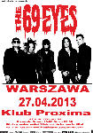 The 69 Eyes, koncerty, gothic rock, goth’n’roll The 69 Eyes, koncerty, gothic rock, goth’n’roll