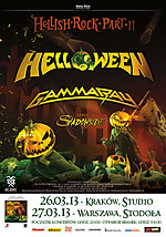 Helloween, Koncerty, speed metal, Gamma Ray, Shadowside, Hellish Rock Part II, power metal