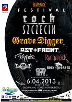 Rock In Szczecin Festival, Rock In Szczecin Festival 2013, Grave Digger, Ragnaröek, Cripper, Dark End, Iron Horses, Godbite, Ost+Front