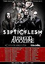 Firlej, Septic Flesh, Fleshgod Apocalypse, Carach Angren, Descending, koncert, death metal, black metal