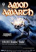 Amon Amarth, Heathen, Generation Kill, Klub Studio, Kraków
