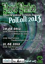 Paweł Penksa, Polcon 2013, Polcon, Koncerty