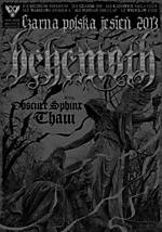 Behemoth, Czarna Polska Jesień, trasa koncertowa, black metal, Obscure Sphinx, Thaw Behemoth, Czarna Polska Jesień, trasa koncertowa, black metal, Obscure Sphinx, Thaw