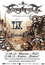 Skalmold, Tyr, Finntroll, koncerty, Kraków, Wrocław