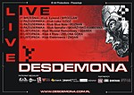 Desdemona 2013 Tour, Desdemona, industrial, rock
