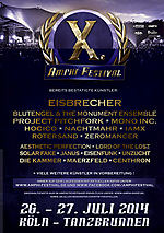 Amphi Festival 2014, Amphi Festival, Blutengel & The Monument Ensemble, Project Pitchfork, Janus, Die Kammer Amphi Festival 2014, Amphi Festival, Blutengel & The Monument Ensemble, Project Pitchfork, Janus, Die Kammer