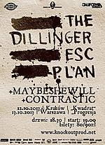 The Dillinger Escape Plan, Koncerty, Maybeshewill, Contrastic, post rock, death metal, grind core The Dillinger Escape Plan, Koncerty, Maybeshewill, Contrastic, post rock, death metal, grind core
