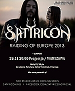 Satyricon, black metal, relacja, Klub Progresja, Now, diabolical, Chthonic, koncert, set lista, Zyklon-B, Satyricon, MetalEibon, Ulver, ChthoniC, Gorgoroth , Aura Noir 