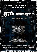 Thy Disease, Global Technocratic Tour 2014, Costumes of Technocracy, industrial, groove metal, metal Thy Disease, Global Technocratic Tour 2014, Costumes of Technocracy, industrial, groove metal, metal
