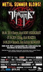 Trauma, Prafuria, Defying, Obituary, Driller, hard core, death metal, thrash metal, metal Trauma, Prafuria, Defying, Obituary, Driller, hard core, death metal, thrash metal, metal