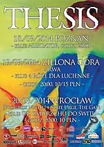 Thesis, post rock, rock, psychodelic rock, Z Dnia Na Dzień Na Gorsze Thesis, post rock, rock, psychodelic rock, Z Dnia Na Dzień Na Gorsze