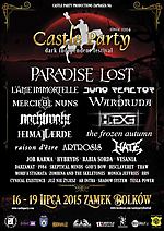 Paradise Lost, Castle Party 2015, Castle Party, gothic, metal, alternative