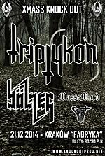 X Mass Knock Out, Triptykon, Bolzer, Massemord, Spirit, doom metal, death metal, black metal, alternative metal