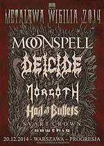 Metalowa Wigilia, Progresja, Warszawa, koncert, MOONSPELL, DEICIDE, MORGOTH, HAIL OF BULLETS, SVART CROWN, SAWTHIS