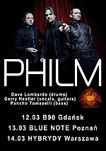 Philm, thrash metal, heavy metal, speed metal, Dave Lombardo, Slayer, rock