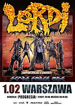 Lordi, hard rock, horror rock, Palace, Sinheresy, Scare Force One, Scare Force One Tour Lordi, hard rock, horror rock, Palace, Sinheresy, Scare Force One, Scare Force One Tour