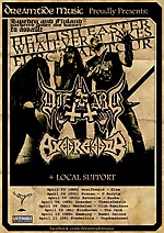 Die Hard, metal, thrash metal, Axegressor, Hellish Easter Whatever It Takes tour 2015 Die Hard, metal, thrash metal, Axegressor, Hellish Easter Whatever It Takes tour 2015
