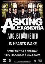 Asking Alexandria, August Burns Red, In Hearts Wake, heavy metal, hardcore, metal, post hardcore