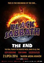 Black Sabbath, The End, Ozzy Osbourne, Tony Iommi, Geezer Butler, heavy metal Black Sabbath, The End, Ozzy Osbourne, Tony Iommi, Geezer Butler, heavy metal