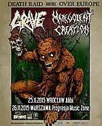 Grave, Malevolent Creation, death metal, Out of Respect For The Dead, Dead Man's Path Grave, Malevolent Creation, death metal, Out of Respect For The Dead, Dead Man's Path
