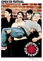 Red Hot Chili Peppers, Open’er Festival 2016, rock, hard rock, alternative rock, funk rock