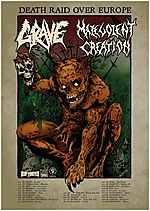 Malevolent Creation, Grave, Alibi, Wrocław, Death Metal Malevolent Creation, Grave, Alibi, Wrocław, Death Metal