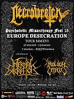 Psychodelic Misanthropy Fest 15, Psychodelic Misanthropy Fest, Necrowretch, death metal, black metal, Infernal Execrator, Moloch Letalis