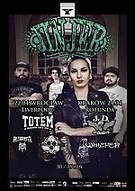 Jinjer, Totem, Sceptic, Frontside, J.D. Overdrive, Bethrayer, Etherdrown, Whizper, metalcore, groove metal