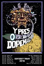 Ypres, Dopemachine, sludge metal, post metal, Odyssey Tour 2016 Ypres, Dopemachine, sludge metal, post metal, Odyssey Tour 2016